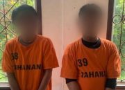 Dua Pria Diduga Pengedar Sabu Dibekuk di Perumahan DL Sitorus