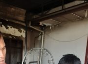 Gara – gara Api Rokok, Satu Unit Rumah Terbakar di Simalungun. Tetangga Terkena Luka Bakar