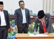 Hadiri Rapat Paripurna DPRD. Bupati : Untuk Semua Rekomendasi Dalam LHP BPK , RP Akan Kami Tindaklanjuti