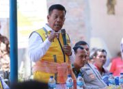 Bupati Simalungun Monitoring Perbaikan Jalan Penghubung Tigaras dan Haranggaol