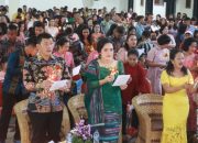 Polres Simalungun Rayakan Natal dengan Semangat Polri Presisi dan Harapan Pemilu 2004 yang Aman, Damai