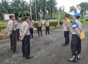 Apel Pagi di Polsek Balata, Kapolres AKBP Ronald FC Sipayung Tekankan Disiplin dan Netralitas Jelang Pemilu 2024