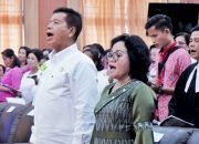 Perayaan Natal Oikumene Kecamatan Raya, Bupati RHS : Suasana yang Penuh Damai dan Penuh Kerukunan