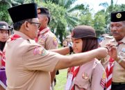 Upacara Pembukaan Perkemahan Apel Besar Hari Pramuka Ke-62 Kwarcab GP Simalungun