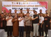 Polres Simalungun Gelar Rakor Lintas Sektoral Jelang Natal 2023 dan Tahun Baru 2024