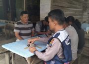 Bhabinkamtibmas Polsek Dolok Pardamean Tekankan Kerjasama Komunal Jelang Tahun Politik dan Libur NATARU
