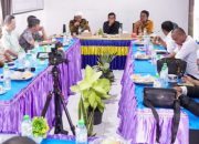 Bahas Perbaikan Jalan, Bupati RHS Kumpulkan Pengusaha di Bandar Masilam