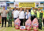 Bupati bersama Forkopimda Simalungun Tinjau Pos PAM Jelang Nataru