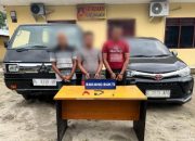 Polres Simalungun Tangkap 3 dari 5 Pelaku Pencurian Pickup Mitsubishi L300 di Simalungun, 2 Pelaku Lainnya Lagi Diburu