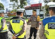 Pimpin Apel Sore, Kapolres AKBP Choky S Maliela Tekankan Disiplin dan Pelayanan Prima Sat Lantas
