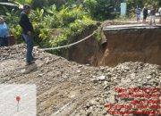 Amankan Perbaikan Jalan Putus di Tanah Jawa, Lalu Lintas Dialihkan