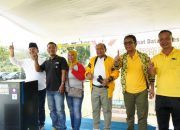 Senam Sehat Bersama, Kader Golkar  Siap Menangkan RHS-AZI, Coblos Nomor 1