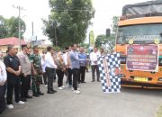 Dikawal Polisi,  Sebanyak 2.007 Kotak Suara di Distribusikan ke 32 Kecamatan