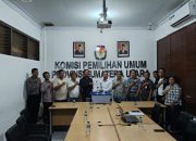 Penyerahan Hasil Rekapitulasi Suara Pilgub Sumut 2024 ke KPU Provinsi dari KPU Simalungun 
