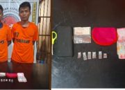 Dua Pengedar Sabu di Jawa Maraja Bah Jambi Ditangkap Polisi, BB 2 gram Sabu Disita
