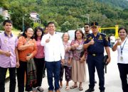 Bupati Simalungun Tinjau Pos Pam Pelabuhan Tigaras, Imbau Masyarakat Jaga Kekondusifan