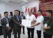 KPU Kabupaten Asahan Tetapkan Pasangan Calon Bupati dan Wakil Bupati Terpilih Tahun 2025