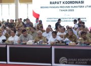 Bupati Asahan dan Wakil Ikuti Rakor Bidang Pangan Provinsi Sumatera Utara Bersama Menteri