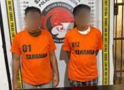 Dua Bandar Narkoba di Kawasan Padat Penduduk Rambung Merah Dibekuk