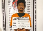 Pemuda Tojai Lama ini Ditangkap di Kos-kosan Jalan Raider, Bukit Sofa, Siantar Sitalasari, Barbut Sabu 0,43 Gram