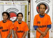 Dalam Sehari, Polisi Berhasil Tangkap 3 Tersangka Narkoba di 2 Lokasi Berbeda