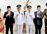 Bupati Simalungun Bersama Wakil Bupati Hadiri Peringatan Hari Jadi Kabupaten Karo ke – 79