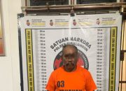 Ungkap Peredaran Ganja di Warung Tuak Kecamatan Girsang Sipangan Bolon, Polisi Tangkap Pria 69 Tahun dan Sita Daun Ganja 23,91 gram.