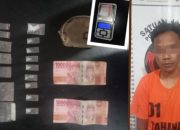Pengedar Sabu Tanjung Pasir Ngaku Dapat Barang Haram dari Aidil di Nagori Kampung Jawa, Kecamatan Tanah Jawa