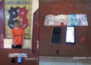 Pelaku Perjudian Togel di Kecamatan Silau Kahean Ditangkap Polisi, Tersangka Ngaku Setor ke Rajon Purba