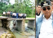 Tinjau Jembatan Putus di Nagori Dolok Hataran Bupati: Jembatan ini Sangat Penting Untuk Akses Masyarakat 