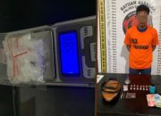 Pengedar Narkoba Pasar II Bahapal Ditangkap di Sebuah Rumah yang Digunakan Sebagai Salon, BB Sabu 5,88 gram di Sita Polisi