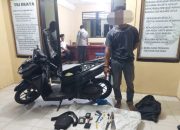 Hendak Menjual Sepedamotor Curian di Pematangsiantar, Pemuda Nagori Talun Kondot-Simalungun Diciduk Polisi 