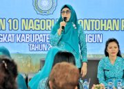 Lakukan Pembinaan 10 Nagori Percontohan, Ketua TP PKK Simalungun: “Diperlukan Kerjasama Dari Semua Pihak”