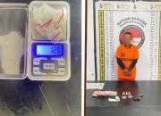 Pengedar Narkoba di Silimakuta Bersama Barang Bukti 8 Paket Sabu Diamankan Polisi