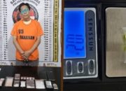Pria Pemilik 102,04 gram Sabu dan 2 Butir Pil Ekstasi Dibekuk, Kasnob AKP Henry:  “Perang Tanpa Henti Melawan Peredaran Narkoba, Tak Ada Ampun!”