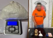 Polisi Gagalkan Transaksi Sabu 1 Ons di Depan Indomaret Exit Tol Sinaksak