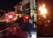 Si Jago Merah Lalap Tiga Ruko di Simpang Sinaksak – Simalungun