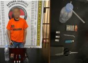 Pria 61 ini Ditangkap di Gubuk, Terkuak Sabu Asal Lima Puluh-Batubara Masuk Simalungun