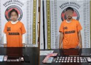 Pasutri Sirih Ditangkap dari Dua Lokasi, Sabu 37,38 Gram di Sita Polisi