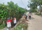 Masyarakat Desa Marubun Bayu Gotong Royong Parit Longsor