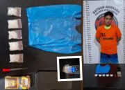 Narkoba Asal Batu Bara Masuk Simalungun, Tersangka dan Barang Bukti 25 Gram Sabu Diamankan Polisi