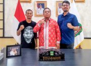Terima Audiensi Atlet MMA, Wali Kota Wesly Silalahi: ” Pokoknya tetap semangat! Rebut kemenangan nanti!”