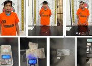 Transaksi di Belakang Rumah Milik Tersangka Utama, 3 Tersangka Diciduk 26 Gram Lebih Sabu di Sita Polisi, Suroto Sang Pemasok Sabu Berhasil Kabur!
