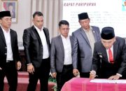 Ranperda Tentang Pertanggungjawaban APBD TA 2024 dan Hasil Pemeriksaan BPK-RI Atas Laporan Keuangan Pemkab Simalungun TA 2024 Disetujui