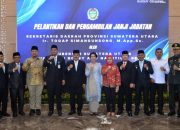 Wali Kota Siantar Wesly Silalahi Hadiri Pelantikan Ir Togap Simangunsong Sebagai Sekda Provpinsi Sumut