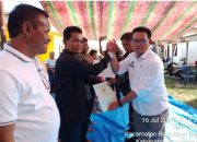 Warga Silakidir Dapat Sertifikat Tanah dari BPN Simalungun