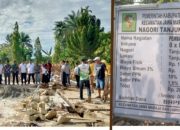 Warga Desa Tanjung Maraja Berterima Kasih atas Pembangunan Kantor Desa