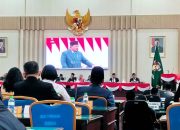 Bupati Simalungun Bersama Wakil Bupati dan Forkopimda Dengarkan Pidato Kenegaraan Presiden RI