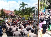 Aksi Demo Mahasiswa, Koalisi Sipil dan Ojol di Kota Pematangsiantar Berjalan Aman dan Kondusif
