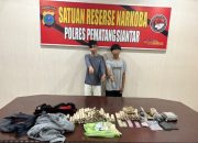 Ganja 1,06 kg dan Ekstasi 30 Butir Ditemukan di Dalam Kamar Rumah